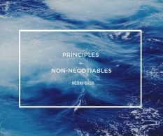 Principles = Non-Negotiables