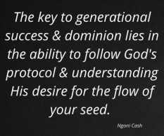 Flow of the Seed